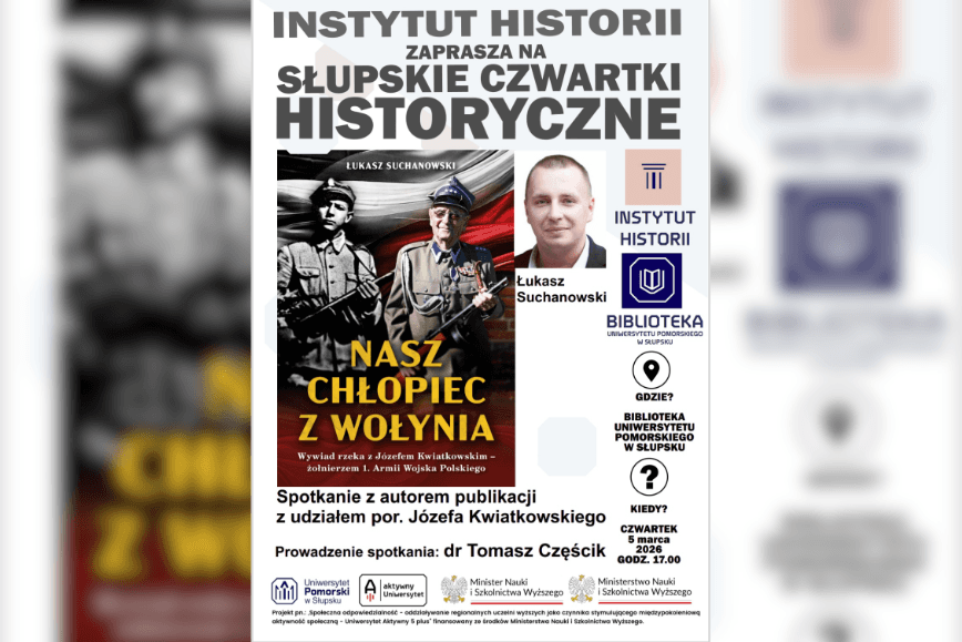 Zapraszamy na marcowy Słupski Historyczny Czwartek