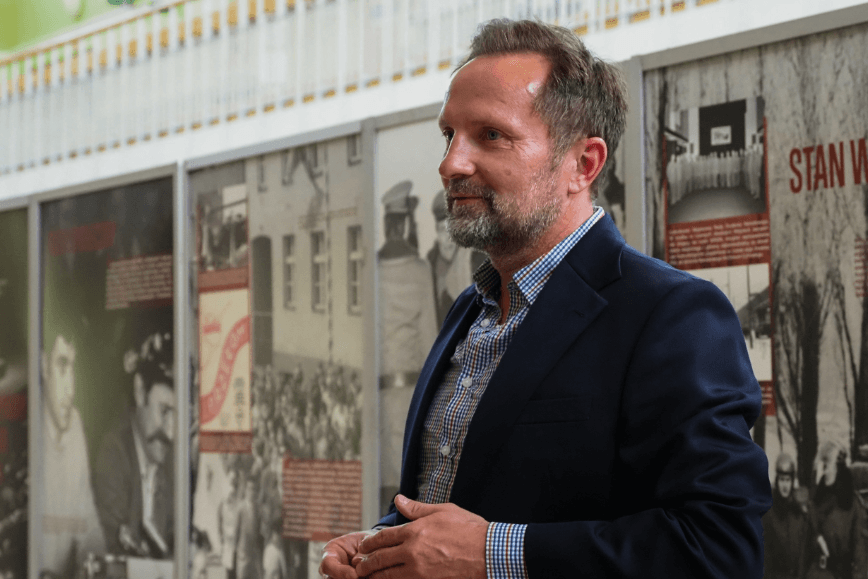 Otwarcie wystawy-Przełom. Sierpień 80 i ,,Solidarność"