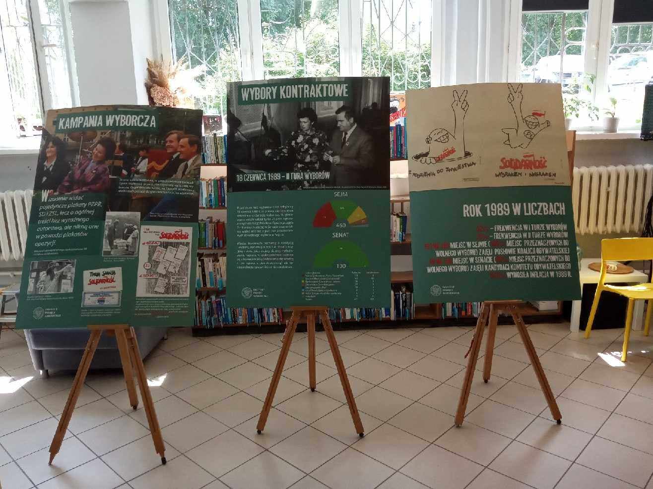 Wystawa pn. „Koniec PRL - rok 1989”