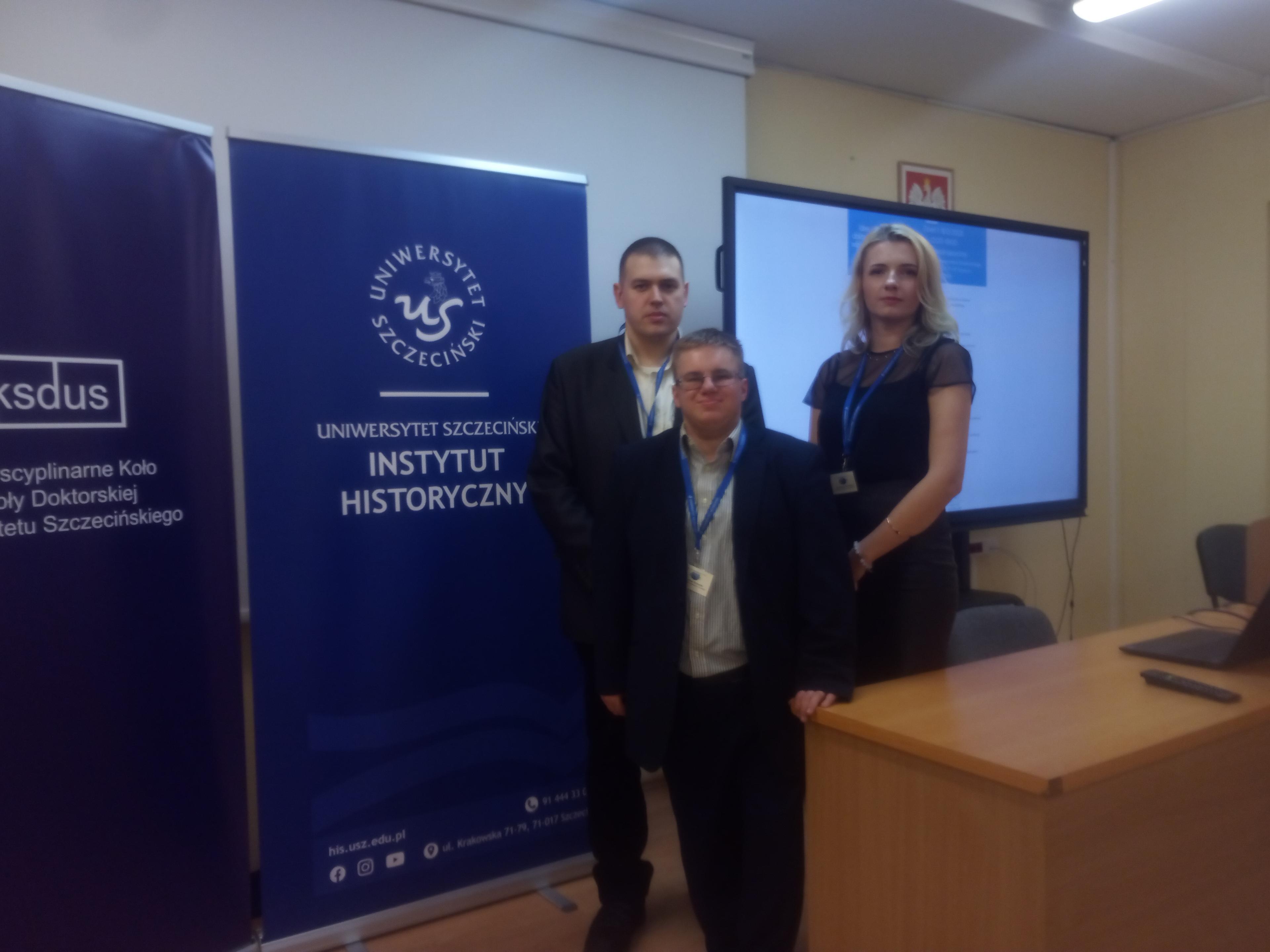 Nasi studenci na Międzynarodowej Konferencji Naukowej w Szczecinie