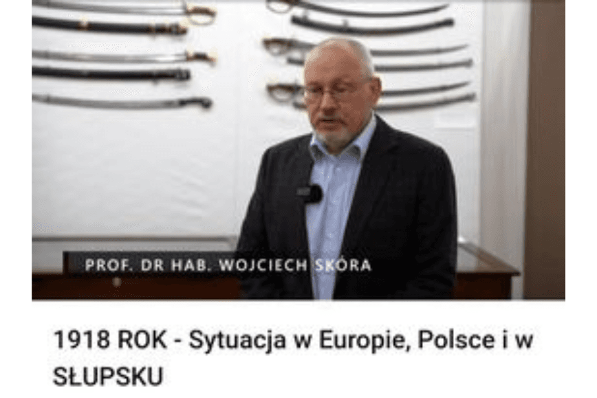 Profesor Wojciech Skóra w wywiadzie dla TV Słupsk