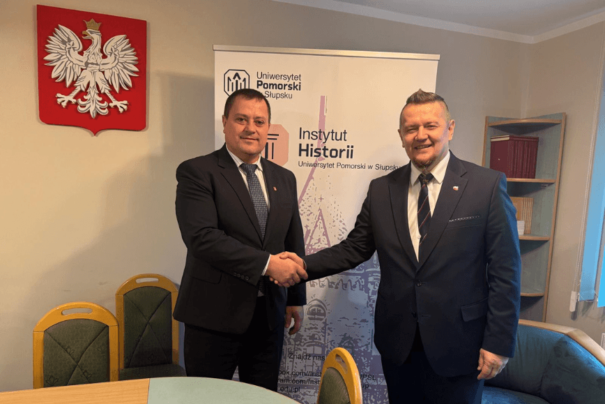 Wizyta Wójta Gminy Sławno, Pana Krzysztofa Jędrzejczyka