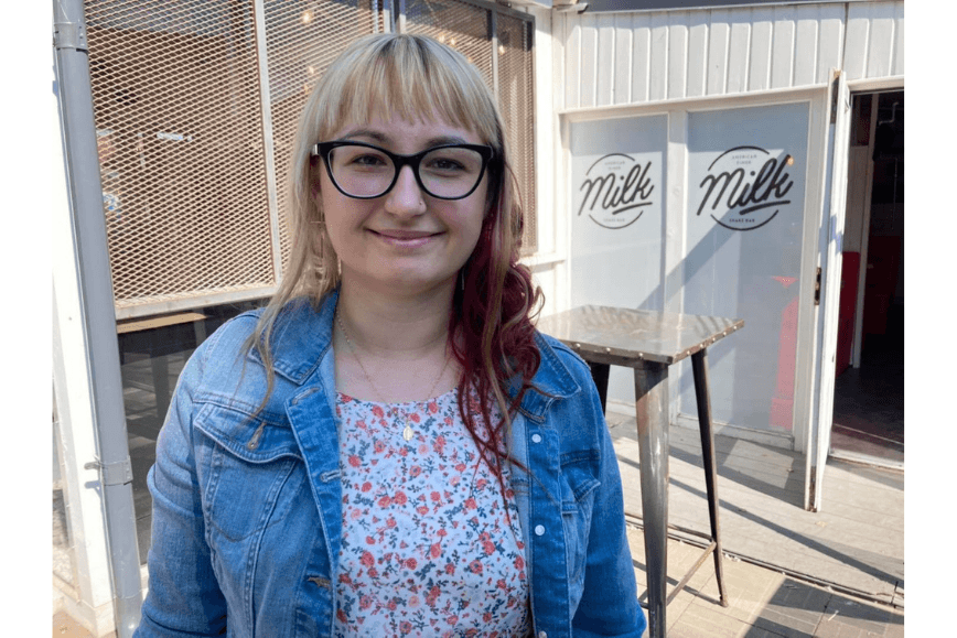 Prof. Wojciech Skóra i mgr Patrycja Jędrzejewska w „Wiosennej Redakcji TV Słupsk”