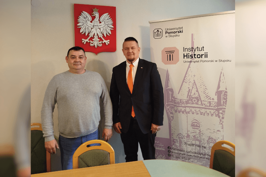 Profesor Michał Smigel z Uniwersytetu Mateja Bela z wizytą w naszym Instytucie