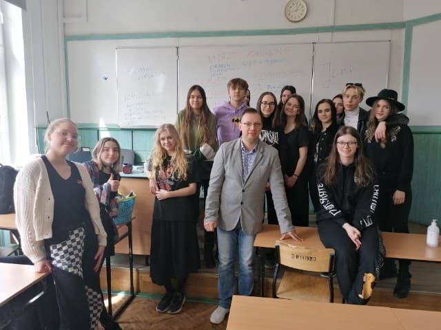Wizyta w koszalińskim liceum