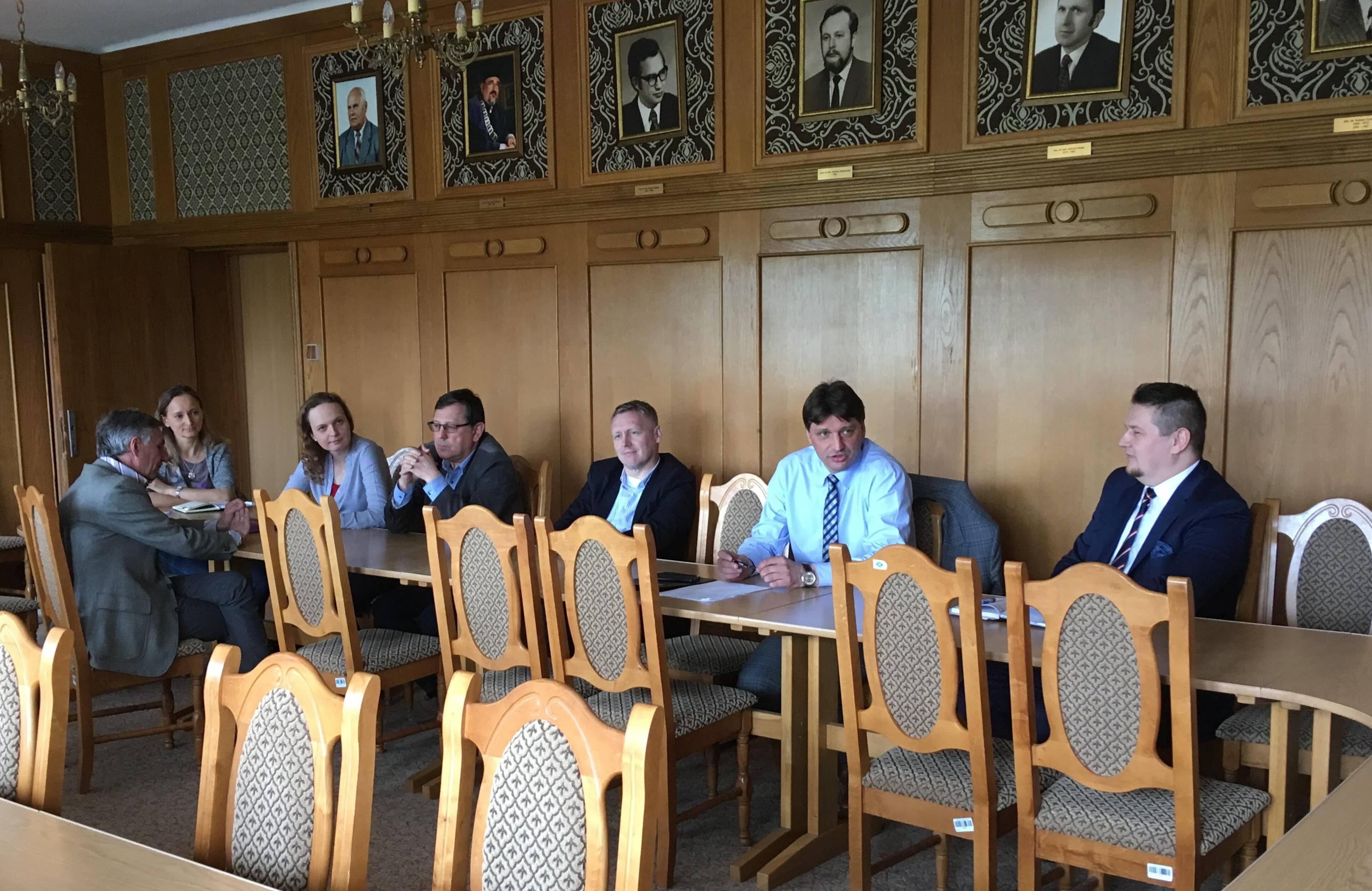 JM REKTOR Akademii Pomorskiej prof. ZBIGNIEW OSADOWSKI Z WIZYTĄ W NASZYM INSTYTUCIE