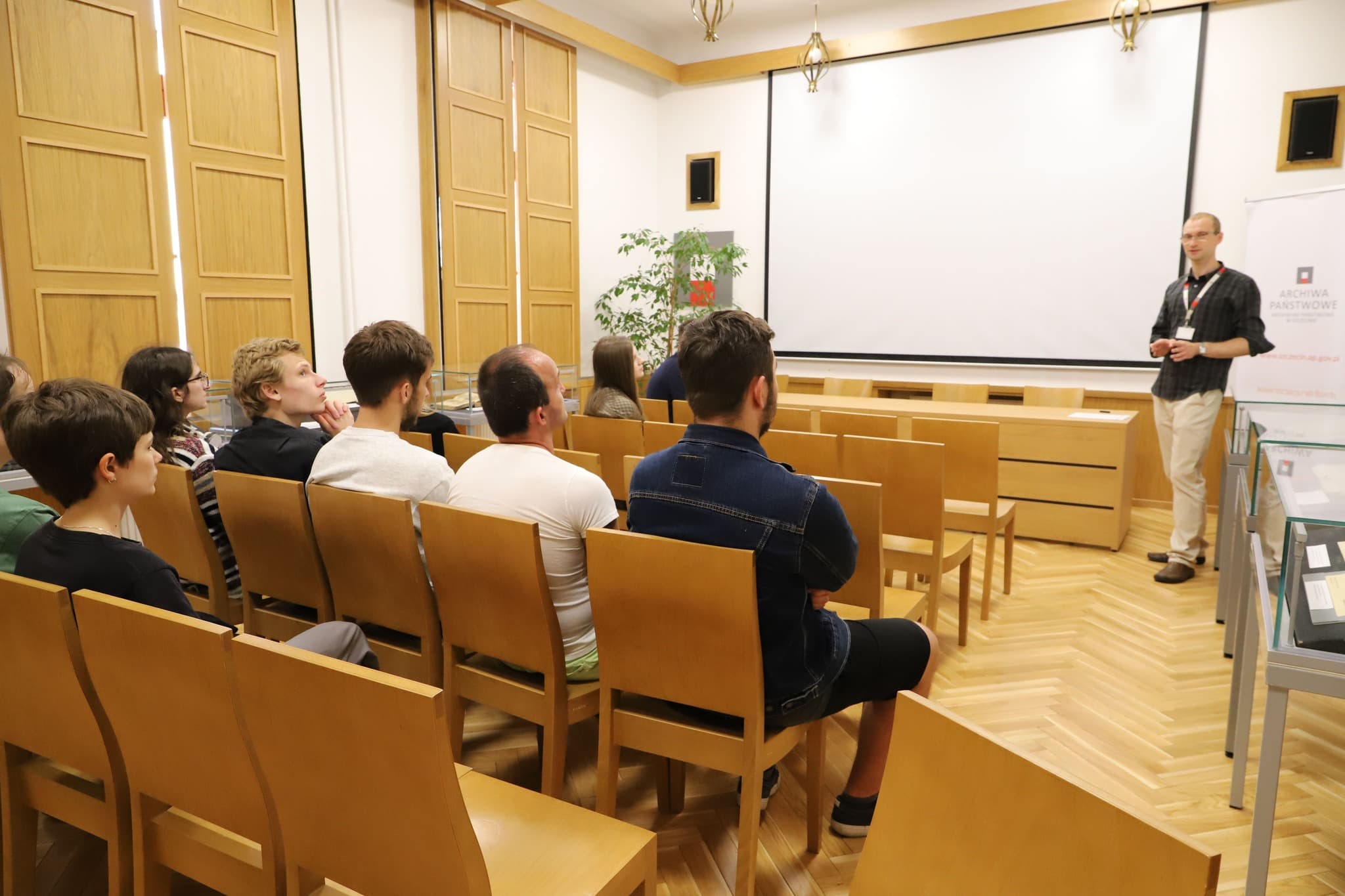 Wizyta naszych studentów w Archiwum Państwowym w Szczecinie