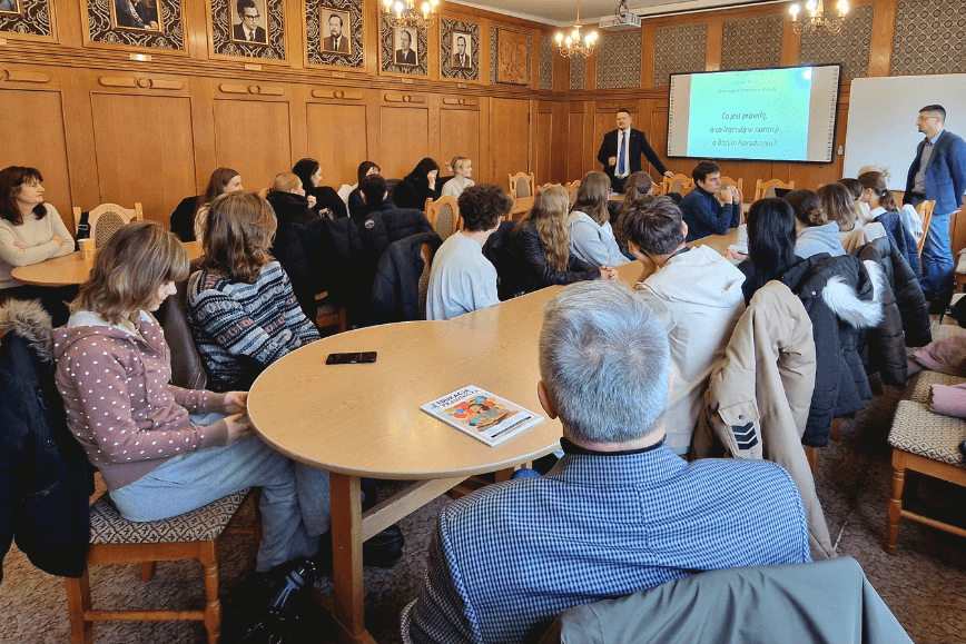 Wizyty uczniów ze słupskich szkół ponadpodstawowych w Instytucie Historii