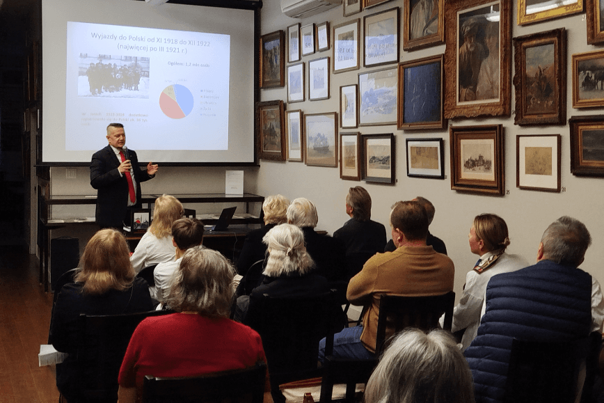 Wykład Profesora Roberta Kuśnierza w Nowym Jorku