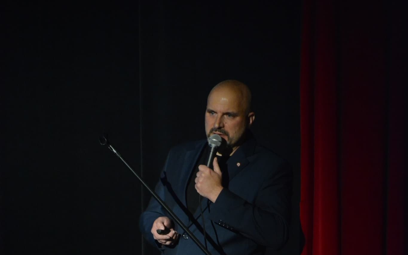 Spotkanie autorskie z Prof. Arkadiuszem Słabigiem podczas obchodów XXII Ogólnopolskiego Tygodnia Bibliotek w Krzyżu Wielkopolskim